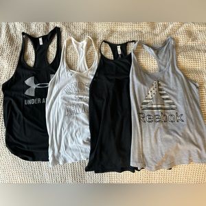 Under armor workout tank tops